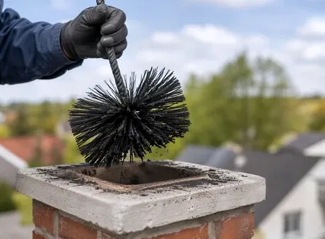 Flue cleanout in Holmdel