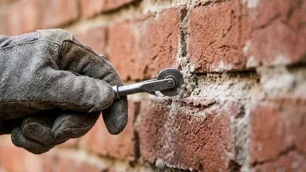 Repointing salt-damaged brick in Leonardo